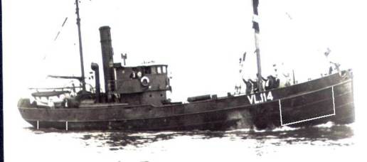 Haringlogger de Voorlichter, van schipper Teunis Eijgenraam(1891).  Teunis won in mei 1937 de Haringrace, door als eerste schipper van Nederland de 